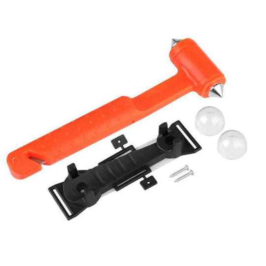 Glass Breaker Hammer & Seatbelt Cutter