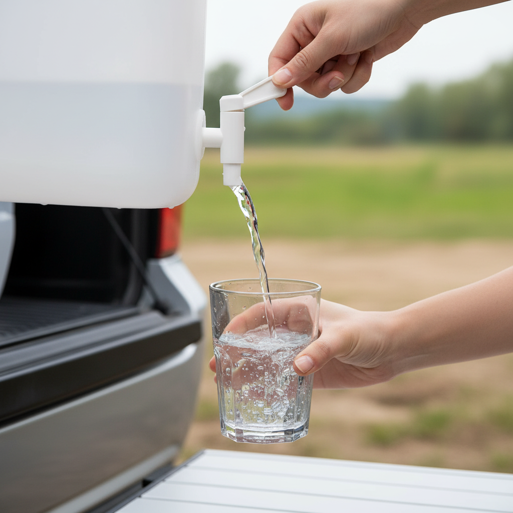 All Ride Plastic Water Container with Spigot – 10L