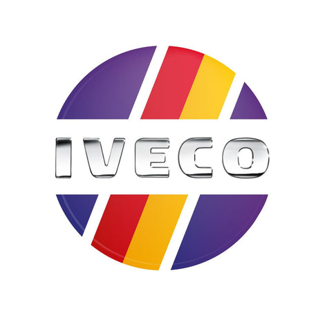 Iveco Logo Round Sticker – 22cm