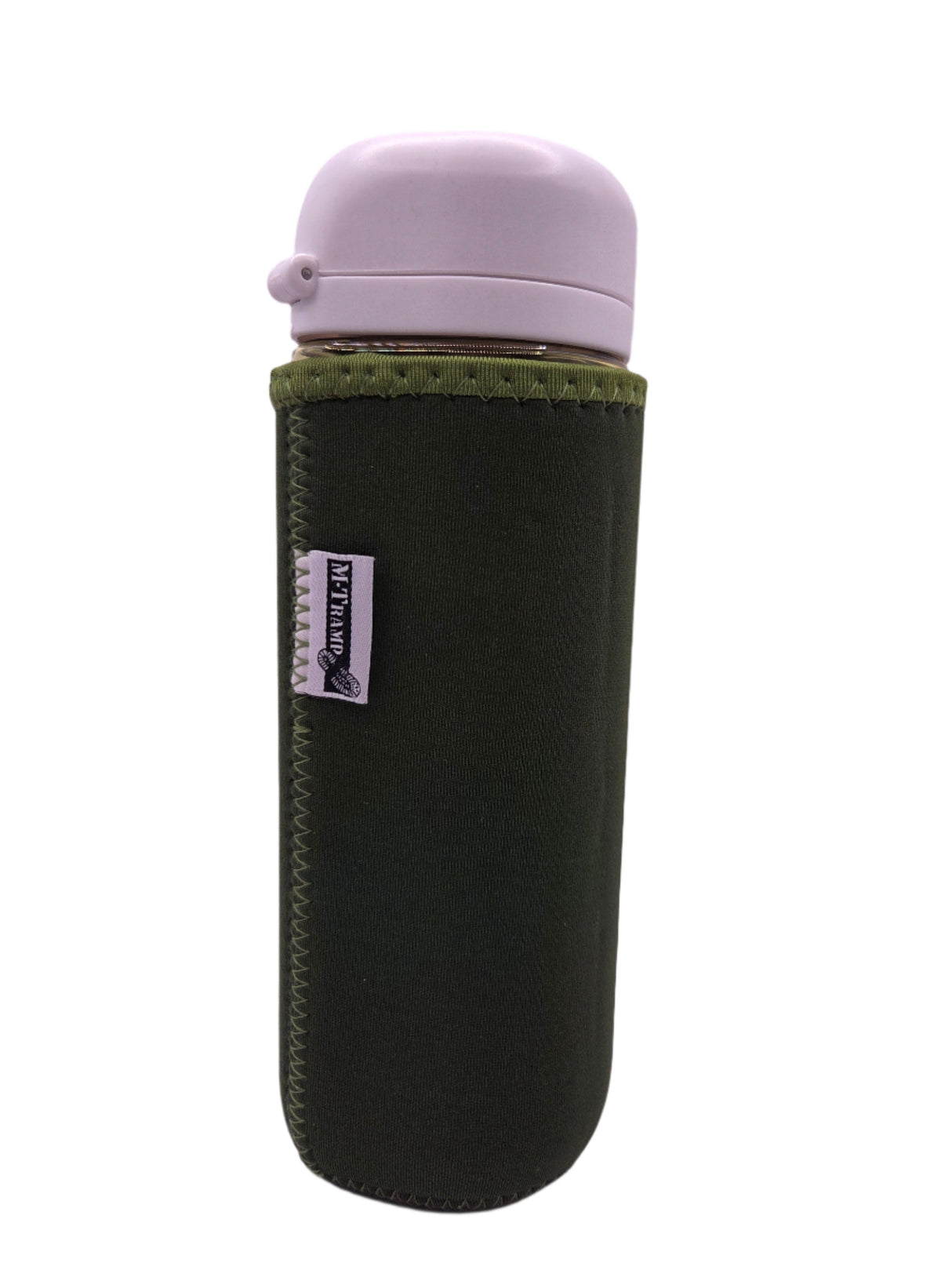 Water Bottle with Neoprene Sleeve Green 700ml