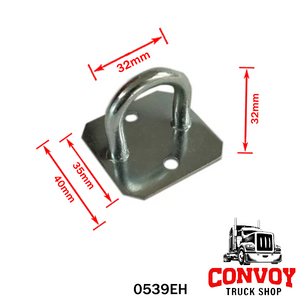 Flat Semi-Circular Tarp Tie-Down