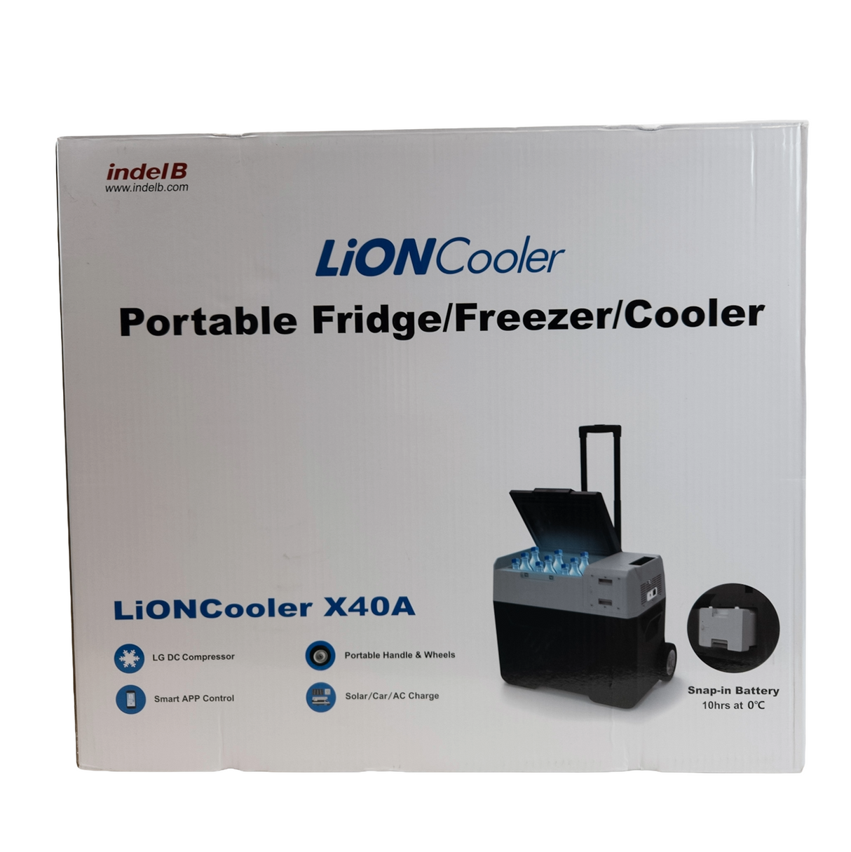 LiON Cooler X40A 40L Portable Compressor Fridge Freezer