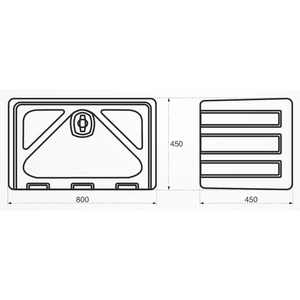 Heavy-Duty Plastic Tool Box