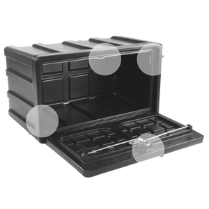 Heavy-Duty Plastic Tool Box