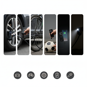 Energizer Mini Compressor Power Bank with Flashlight